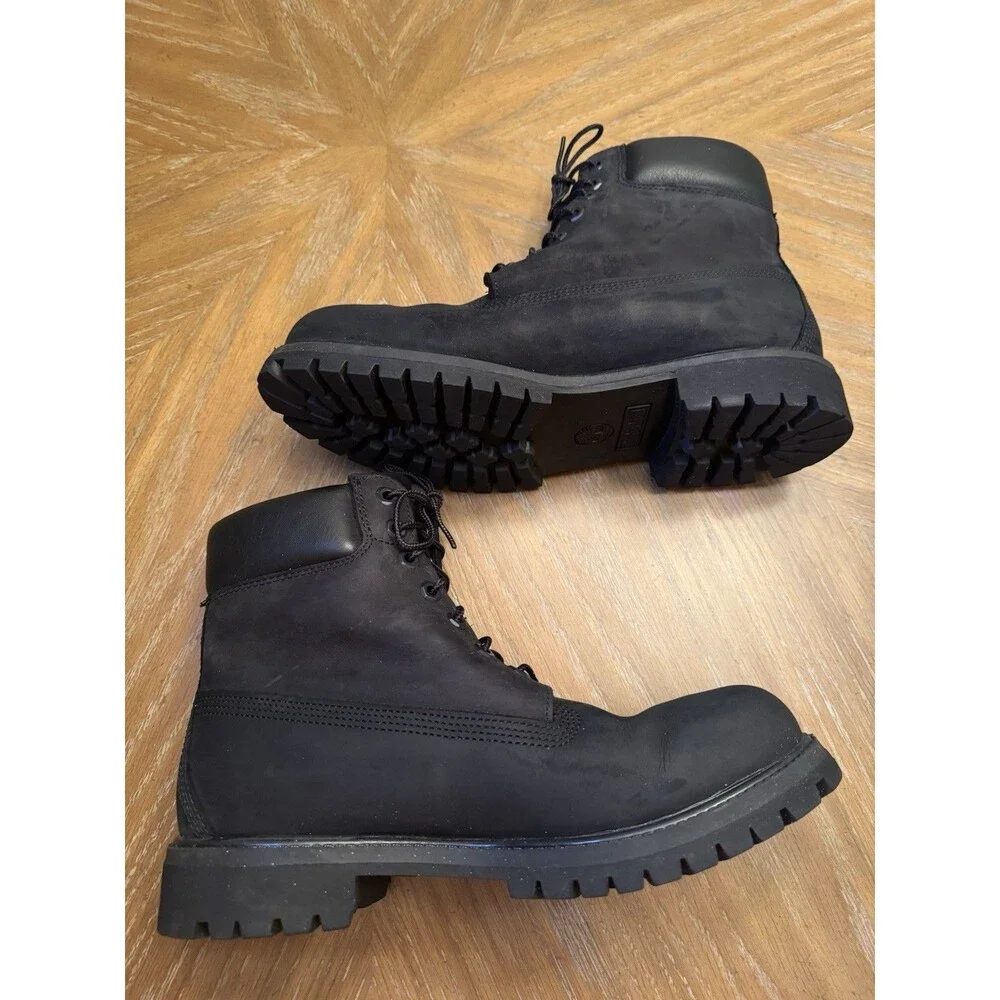 Timberland 10073 Men’s 10M 6” Premium Work Boots - Black - Nice Find!